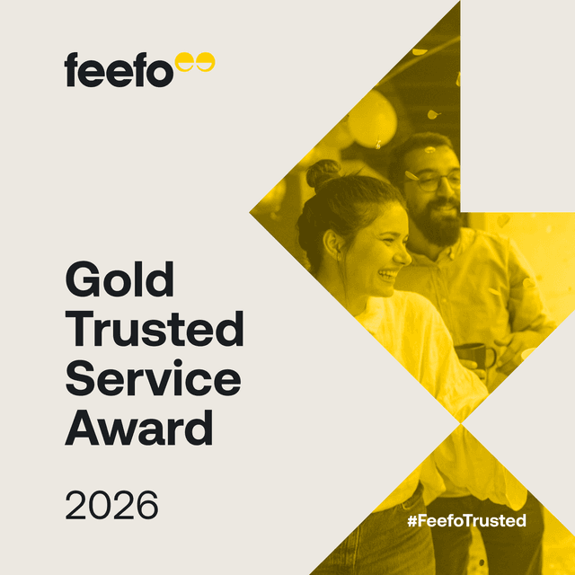 Feefo Gold Trusted Service Award